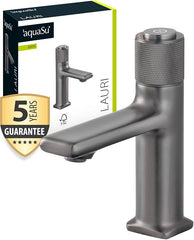 LOT 764 – LAURI – Mitigeur lavabo – Gris foncé