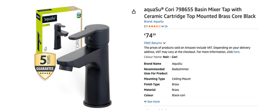 LOT 748 – CORI EHM F. WT – Noir