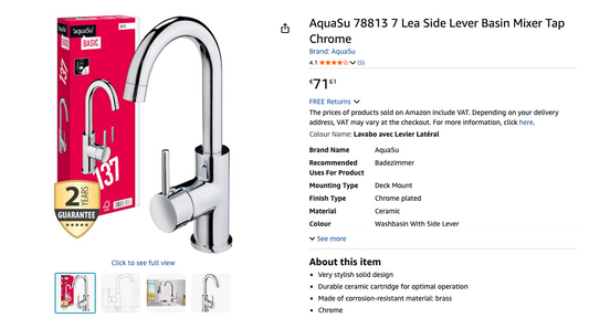 LOT 781 – BASIC 137 EHM F. WT – Chrome