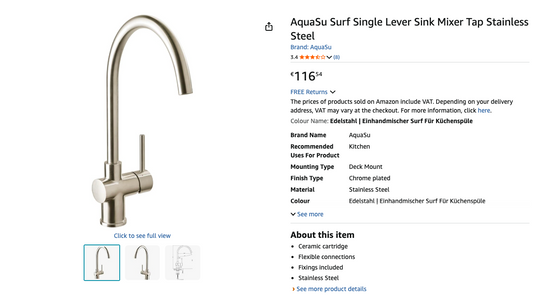 LOT 903 – SURF EHM F. SPÜLE – Acier inoxydable